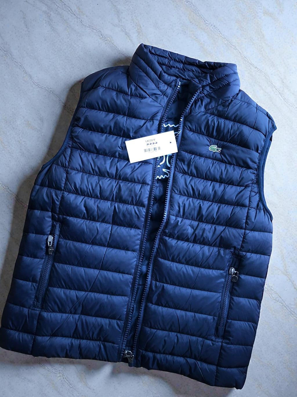 Chaleco Hombre Azul